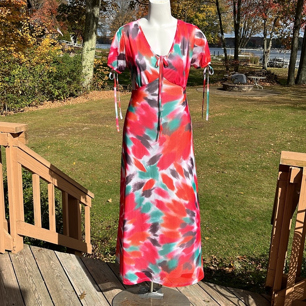 NWT Suzanne Betro boho prairie maxi S-M